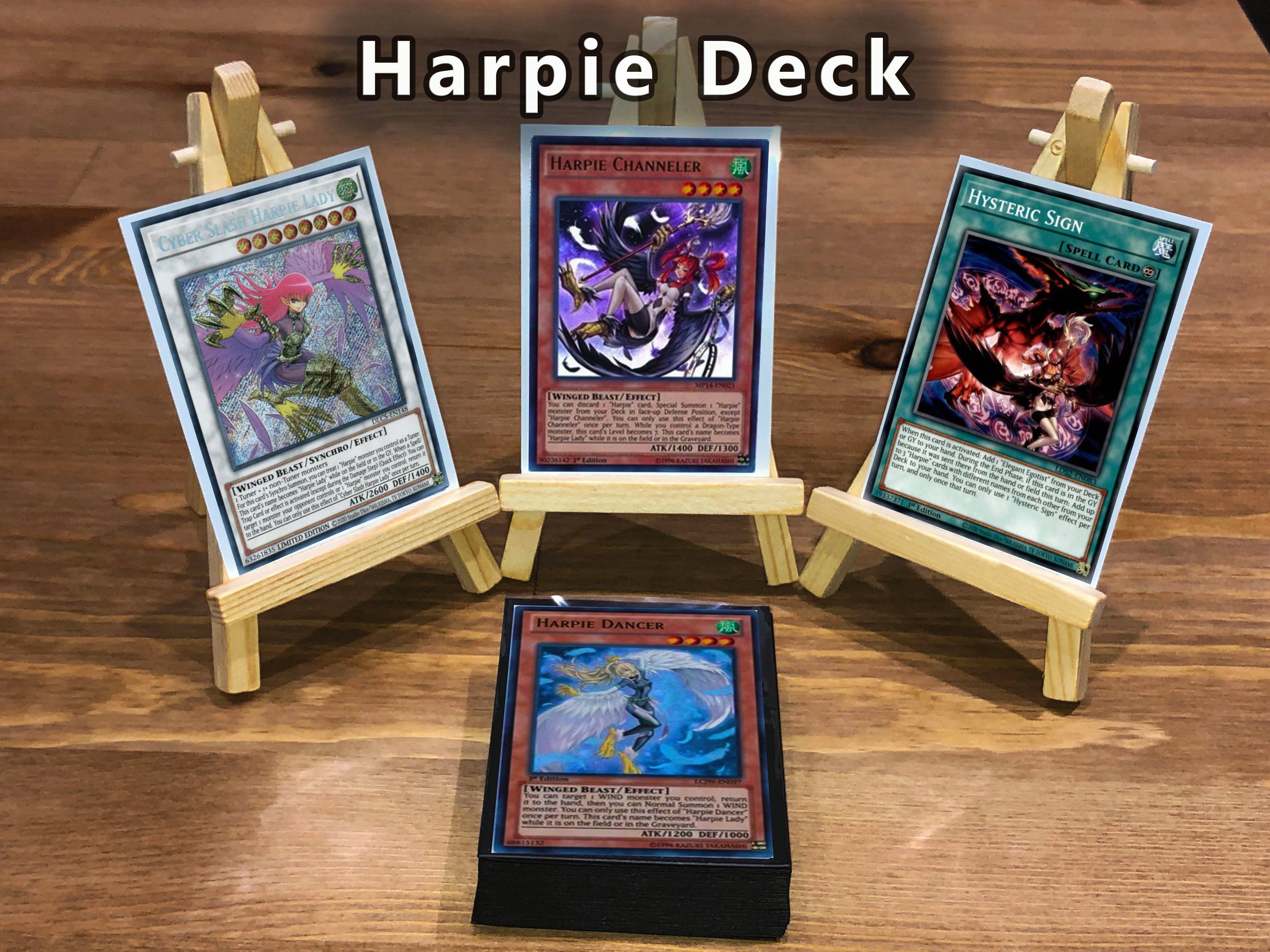 yu gi oh harpie lady deck Complete Custom for Yu-Gi-Oh! If this card you control is destroyed by a Harpie cards effect or your opponents card effect Competitive Pure Harpies 2026 -