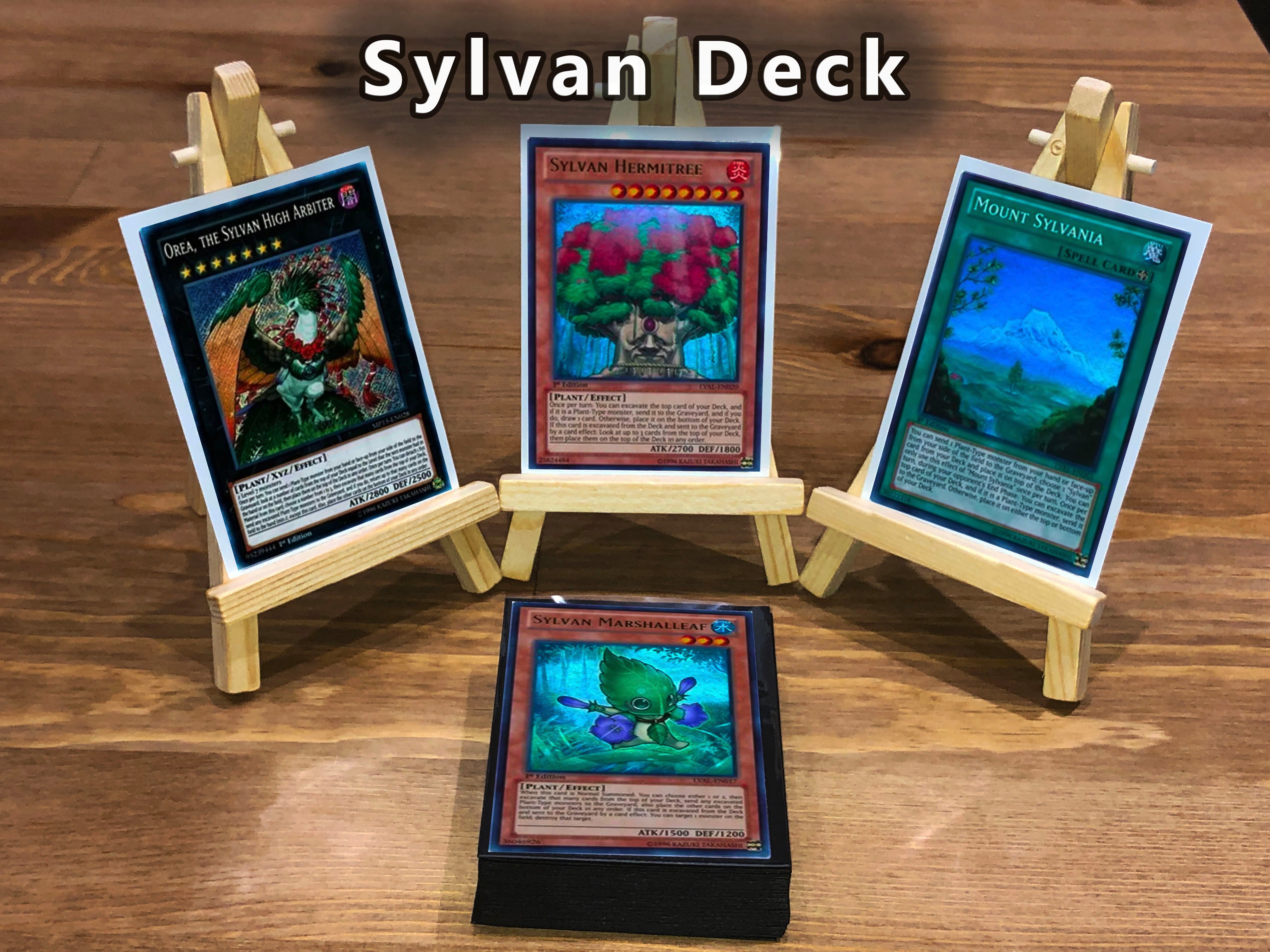 Yugioh Sylvan Deck - 40 Cards + Extra Deck + Sleeves – Budget Yugioh Decks
