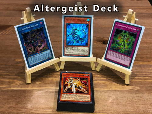Yugioh Altergeist Deck 40 Cards + Extra Deck + Sleeves