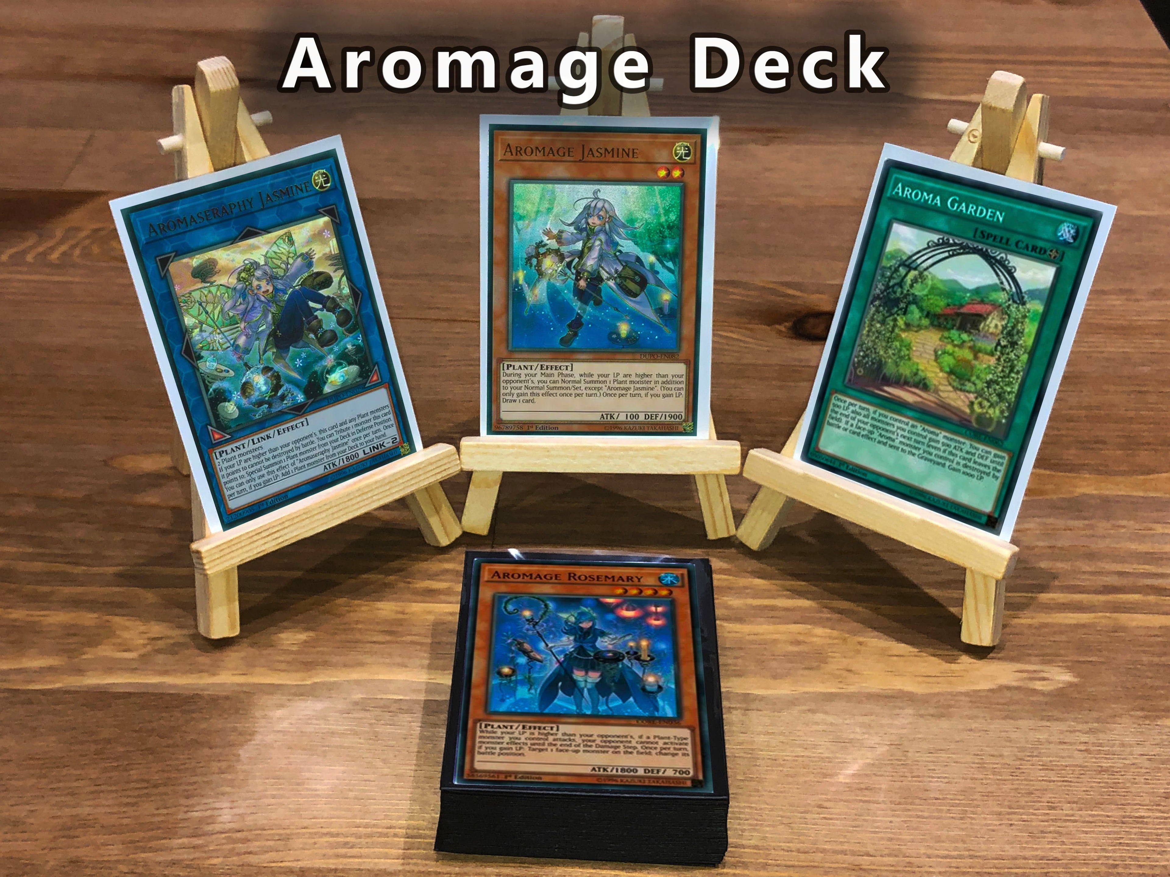 Yugioh Aromage Deck 40 Cards + Extra Deck + Sleeves