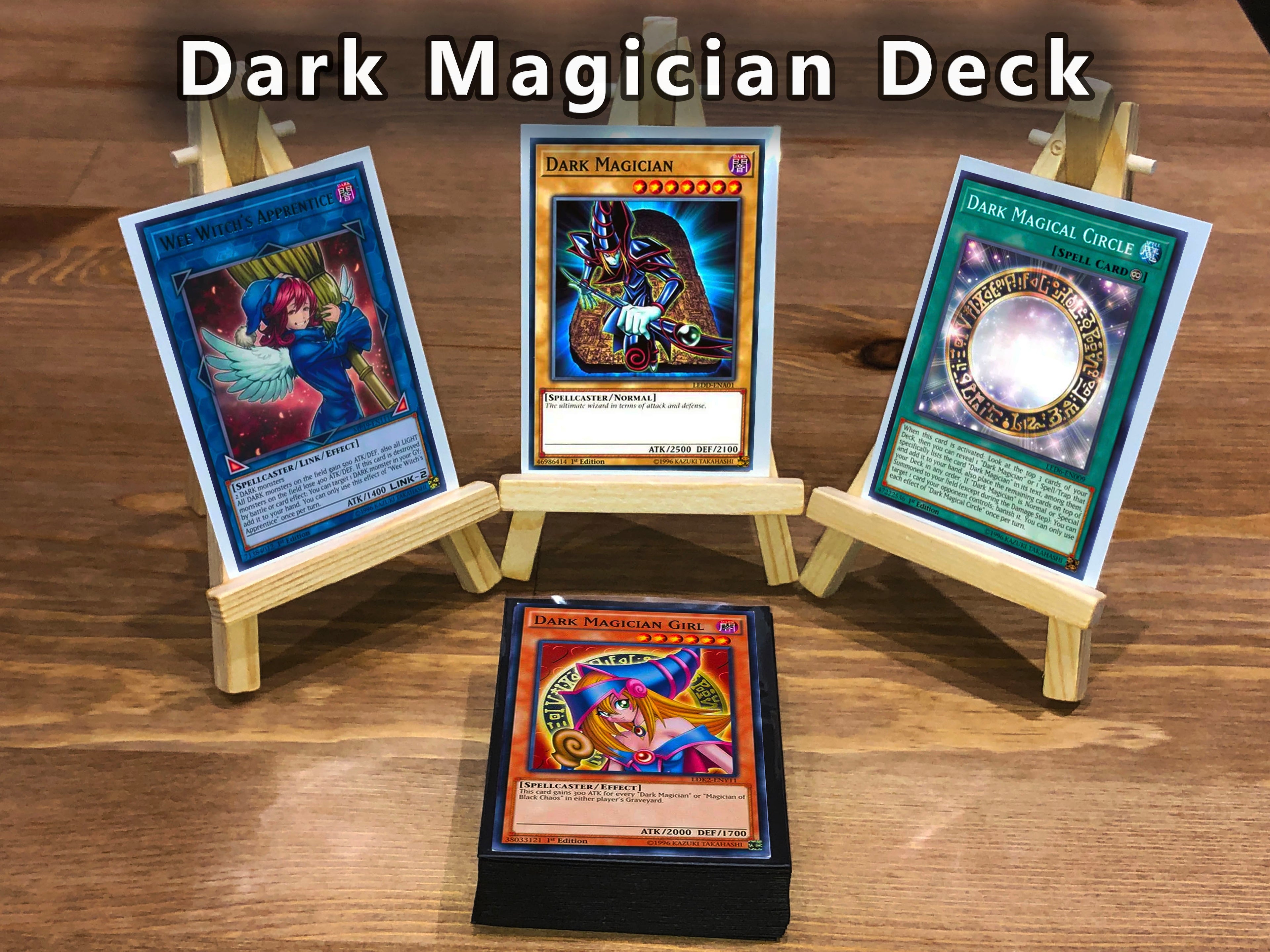 Yugioh Dark Magician Deck 40 Cards + Extra Deck + Sleeves