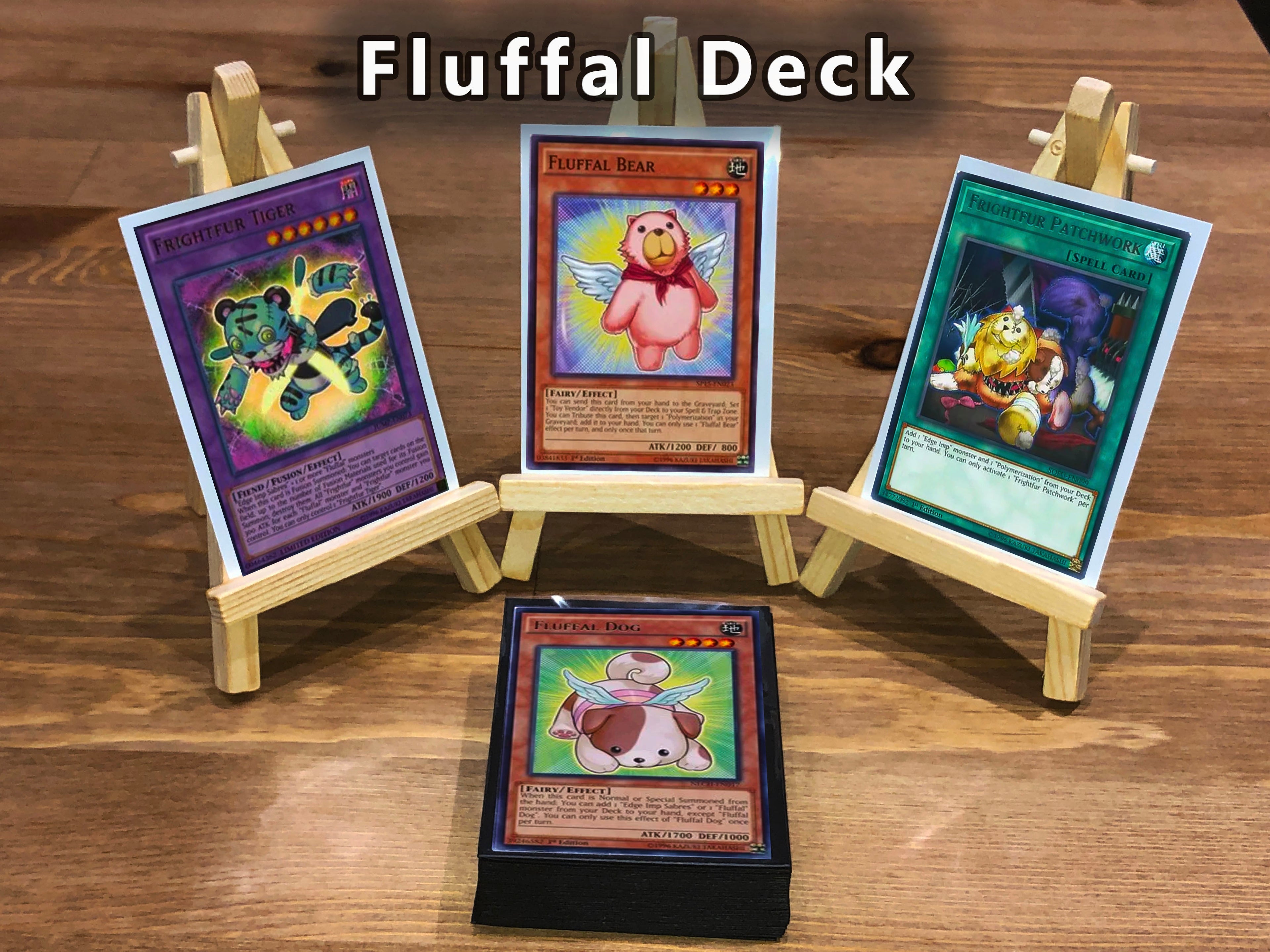 Yugioh Fluffal Deck - 40 Cards + Extra Deck + Sleeves