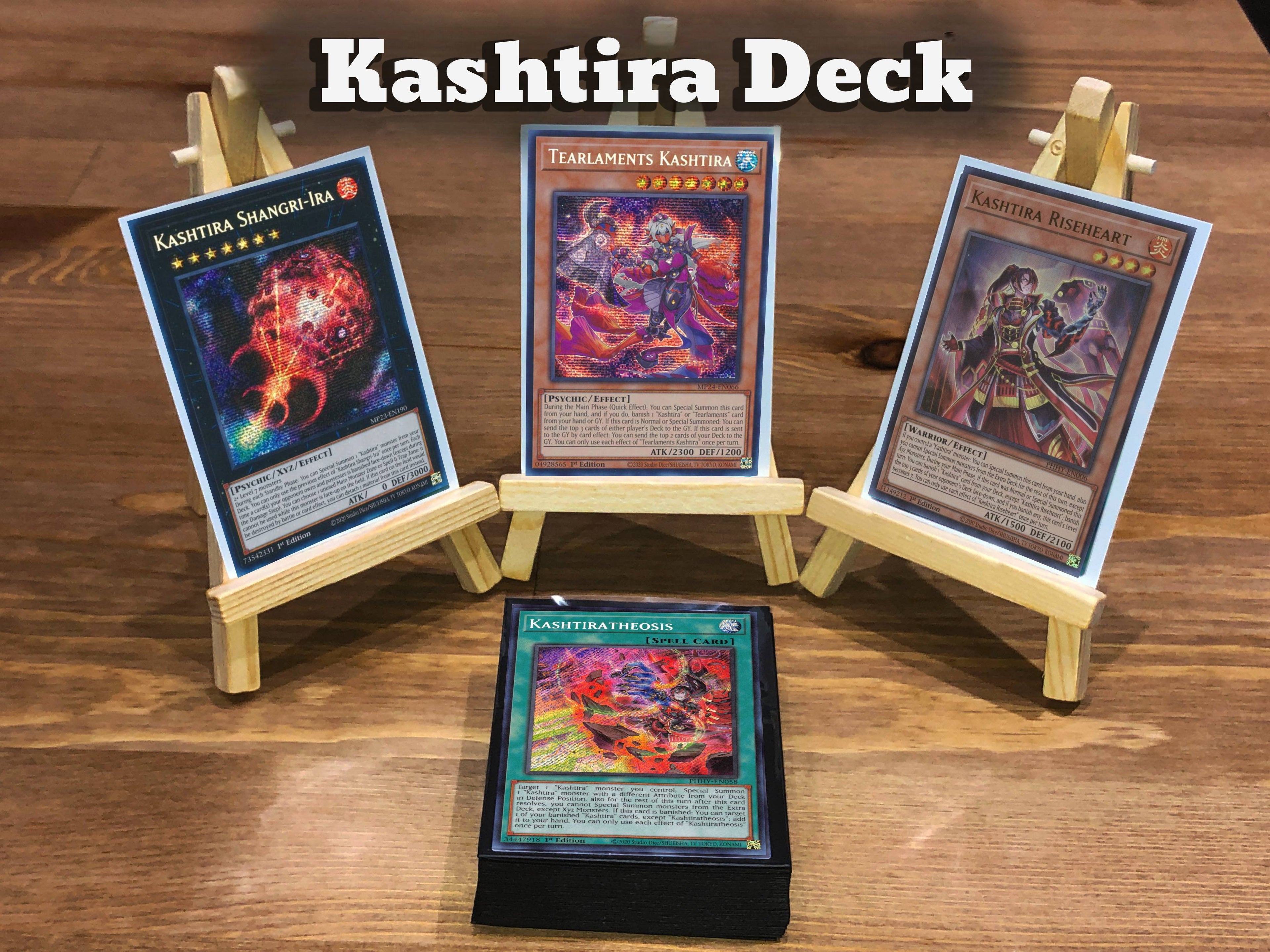 Yugioh Kashtira Deck - 40 Cards + Extra Deck + Sleeves