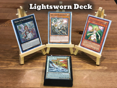 yugioh lightsworn deck Yugioh Lightsworn Deck 40 Cards + Extra Deck + Sleeves – Budget Yugioh Decks