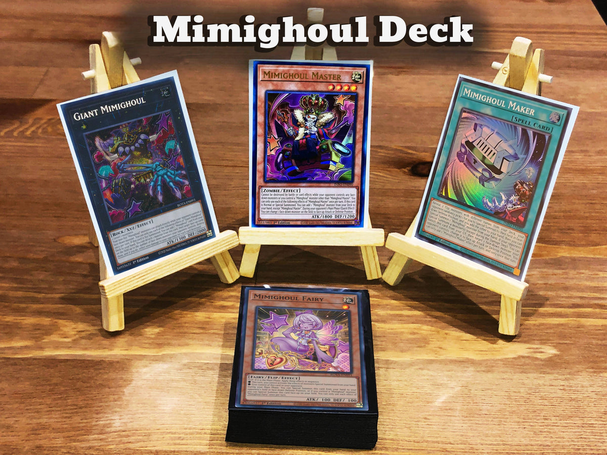 Yugioh Mimighoul Deck - 40 Cards + Extra Deck