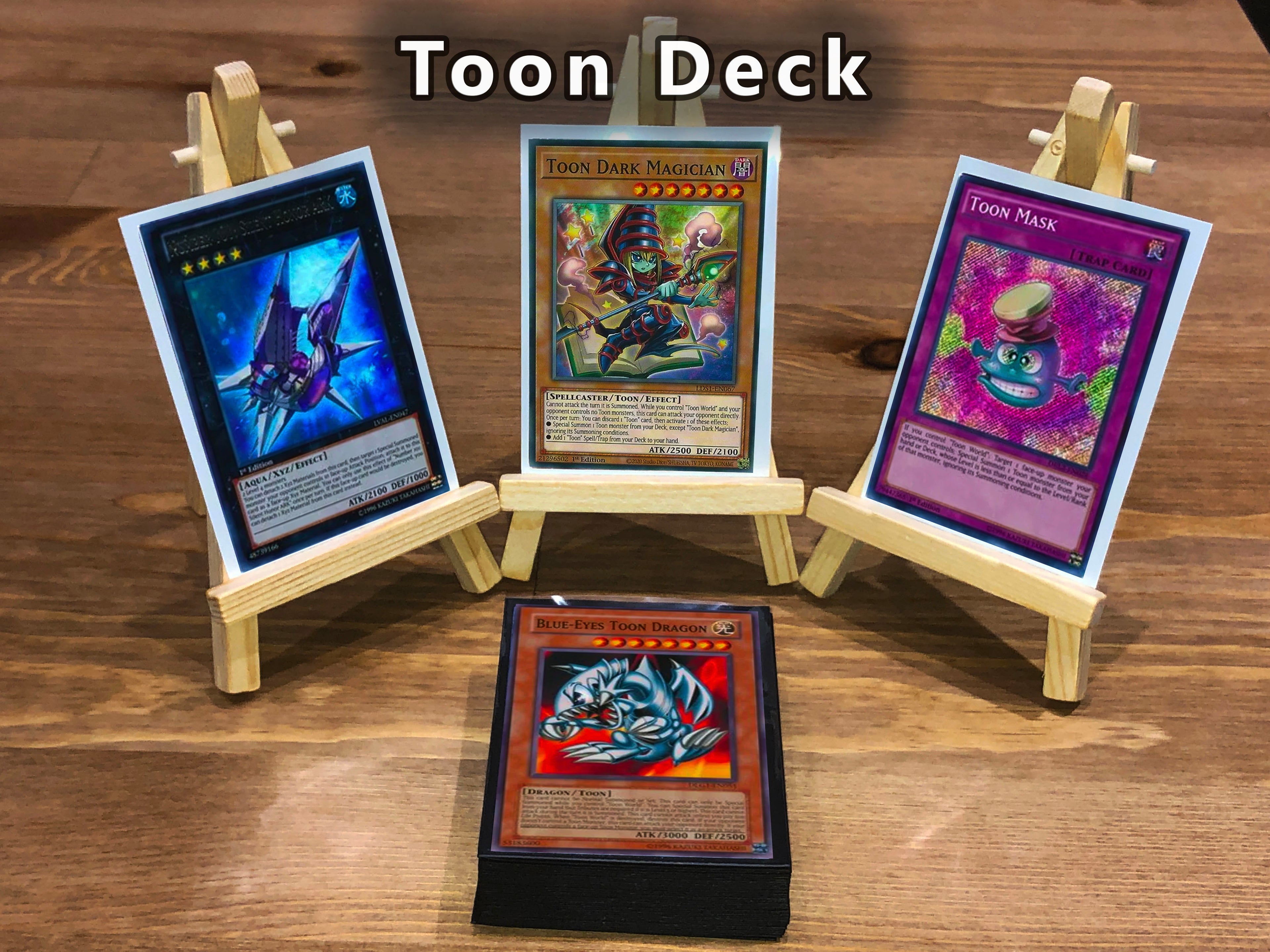Yugioh Toon Deck - 40 Cards + Extra Deck