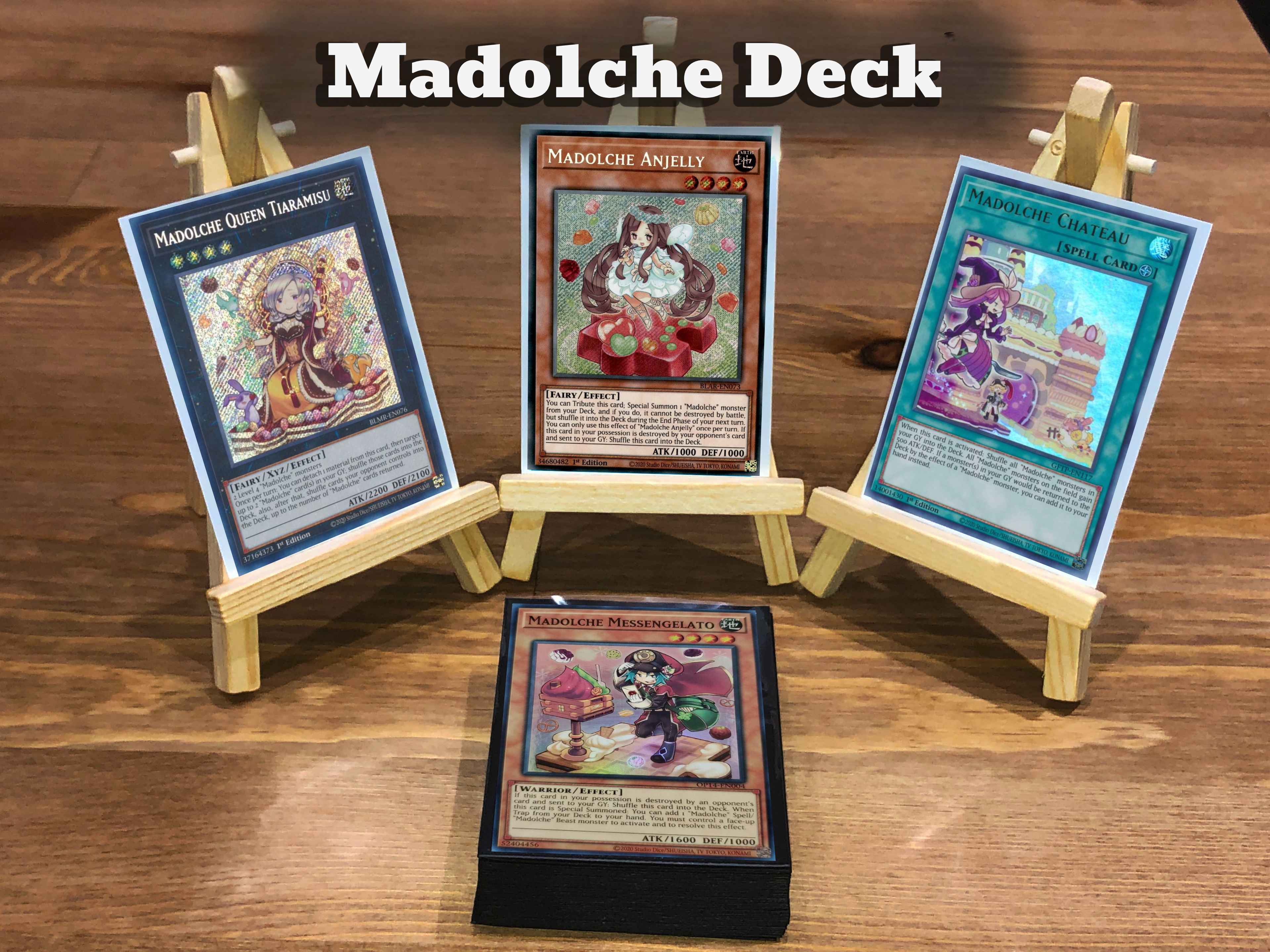 Yugioh Madolche Deck - 40 Cards + Extra Deck